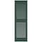Ekena Millwork Mid-America Vinyl, Standard Size Cathedral Top Center Mullion, Open Louver Shutter, 11239028, PR 00011239028 - alternate 5